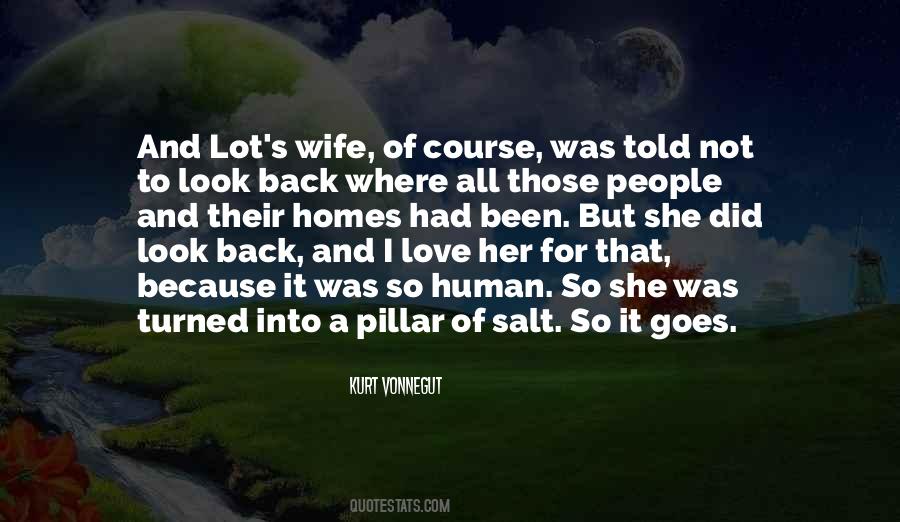 Lot's Wife Quotes #221767