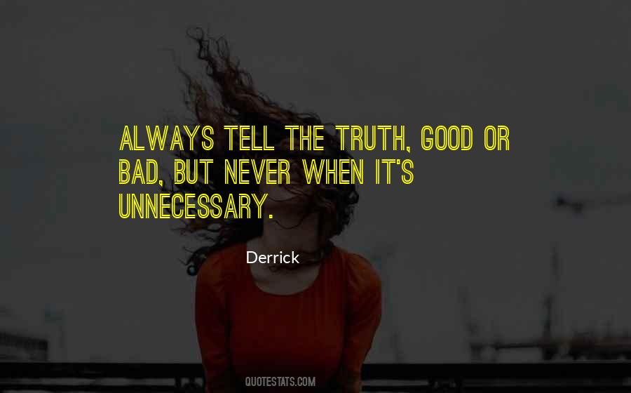 Quotes About Derrick #721830