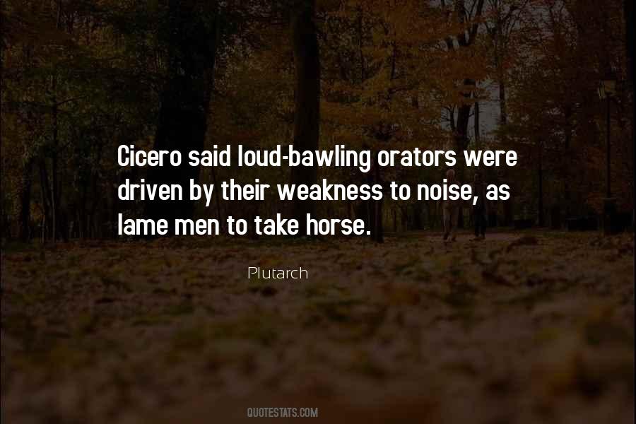 Loud Noise Quotes #1168727