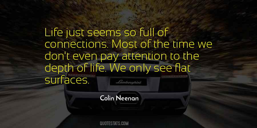 Quotes About Depth Of Life #916117