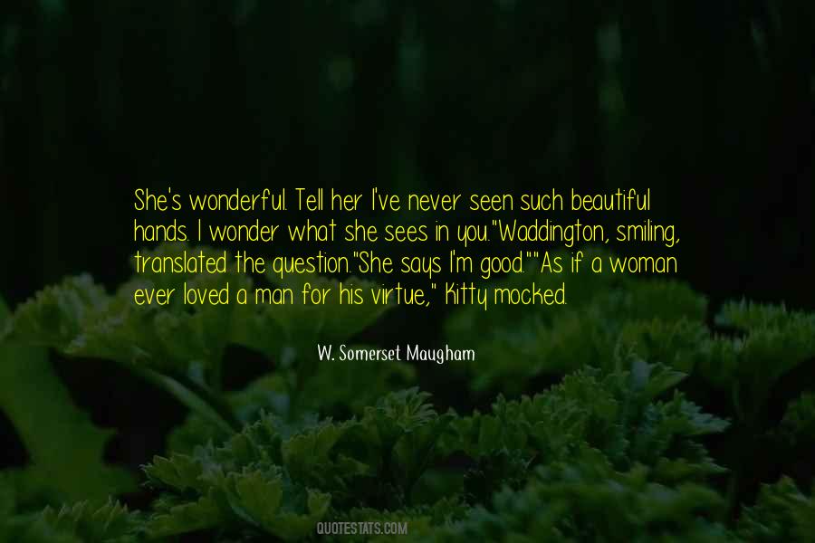Love A Good Man Quotes #955947
