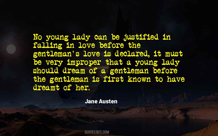 Love A Lady Quotes #127043
