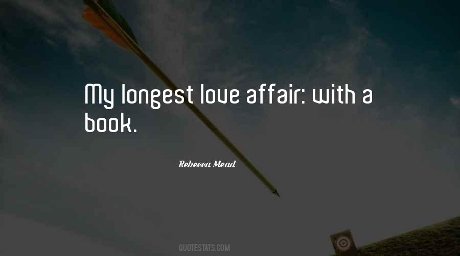Love Affair Quotes #968172