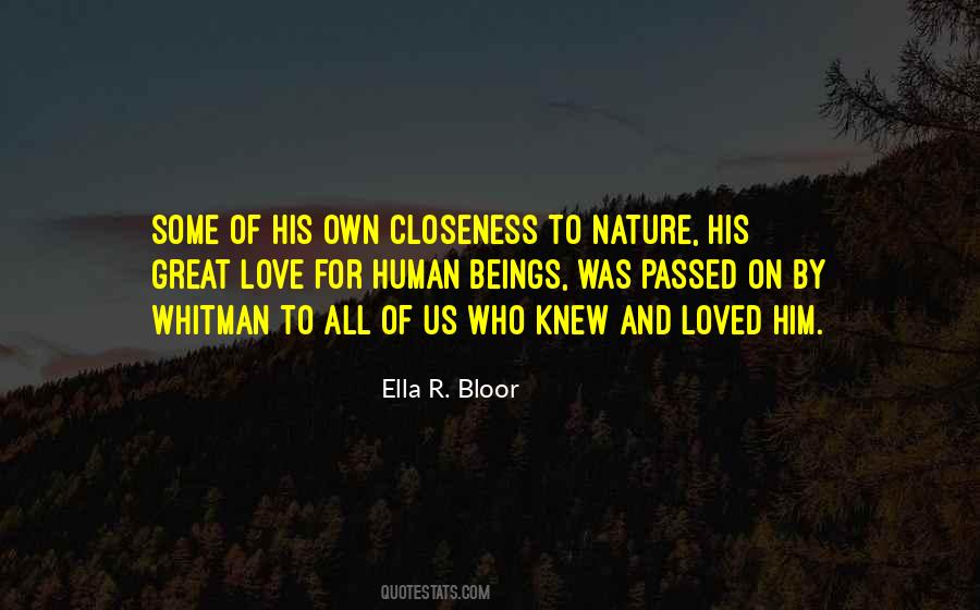 Love All Beings Quotes #1306461