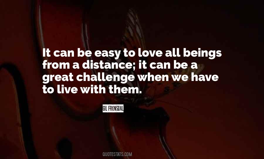 Love All Beings Quotes #367254