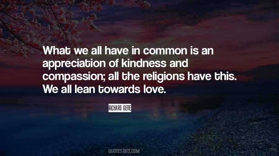 Love All Religions Quotes #1324998