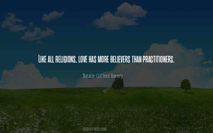 Love All Religions Quotes #1370836