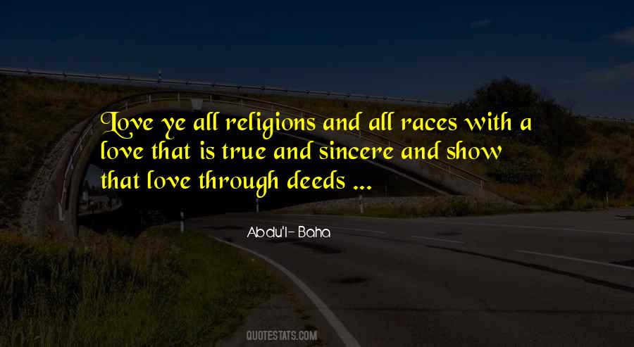 Love All Religions Quotes #552569