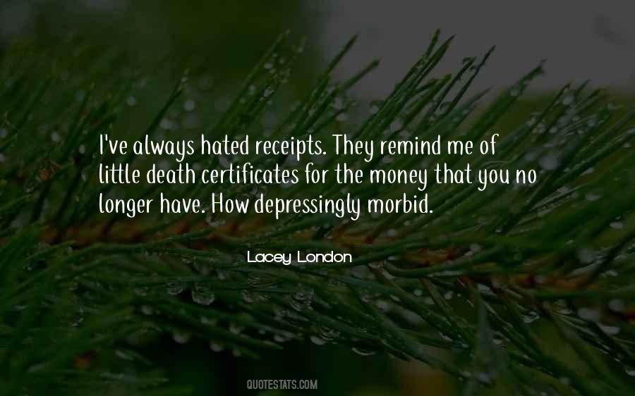 Quotes About Depressingly #444342