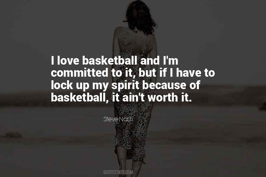 Love And Basketball Quotes #445827