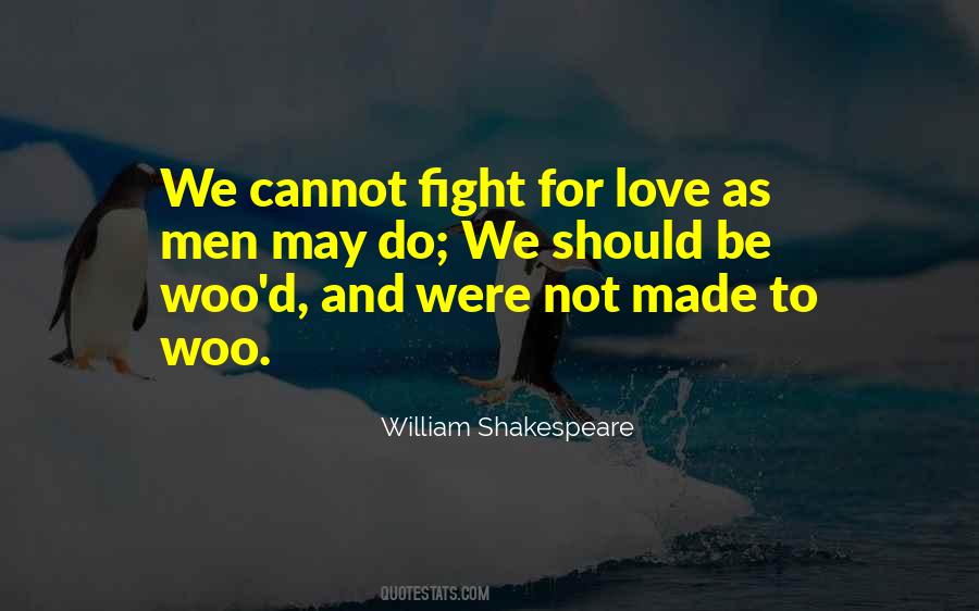 Love And Fight Quotes #263378