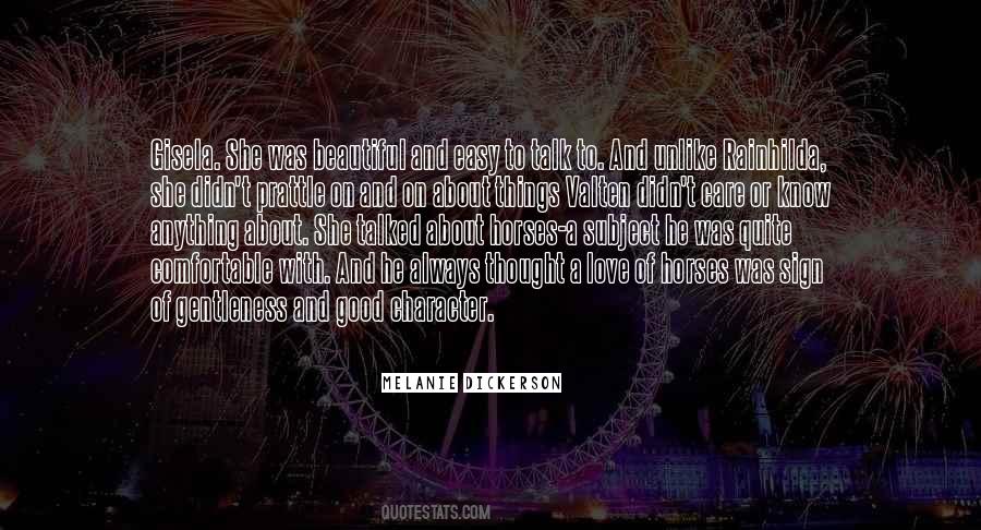 Love And Gentleness Quotes #1532555