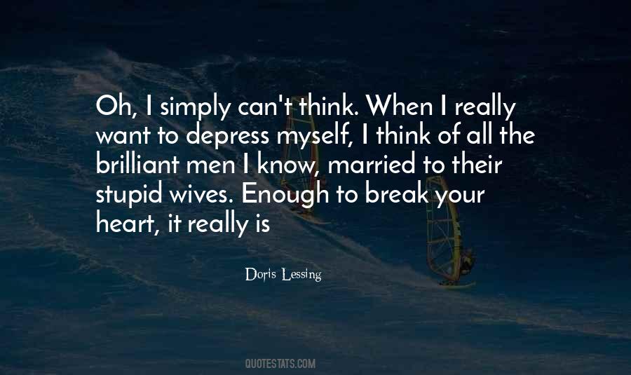Quotes About Depress #1713731