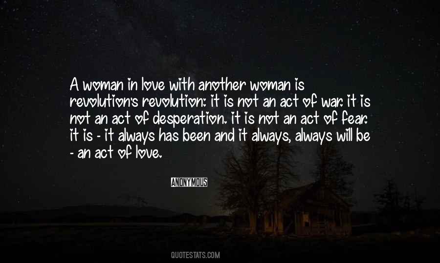 Love Another Woman Quotes #1613682