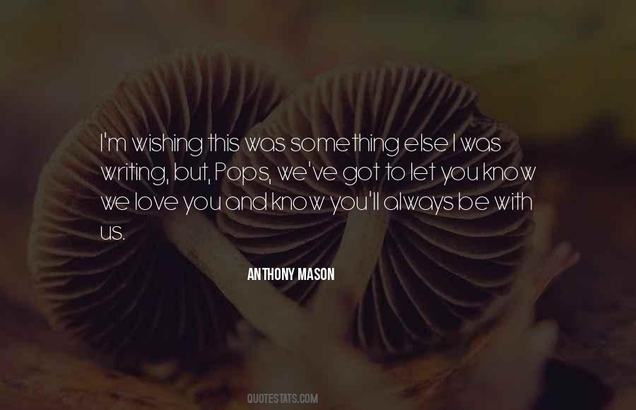 Love Anthony Quotes #20384