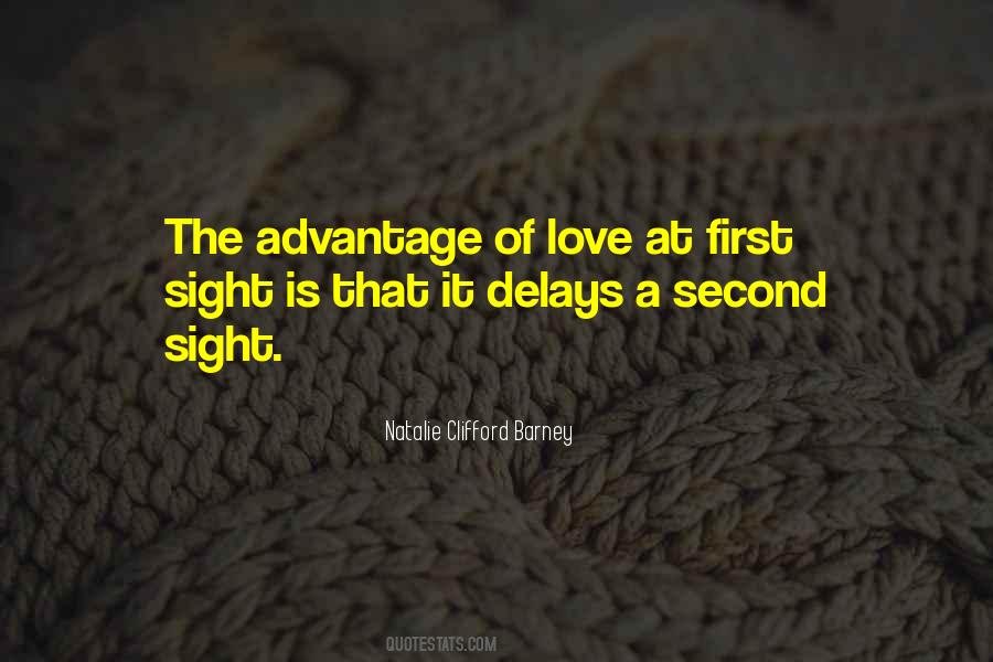 Love At Second Sight Quotes #1016548