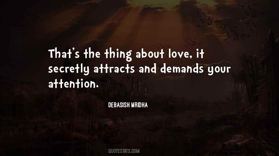 Love Attracts Quotes #1671086