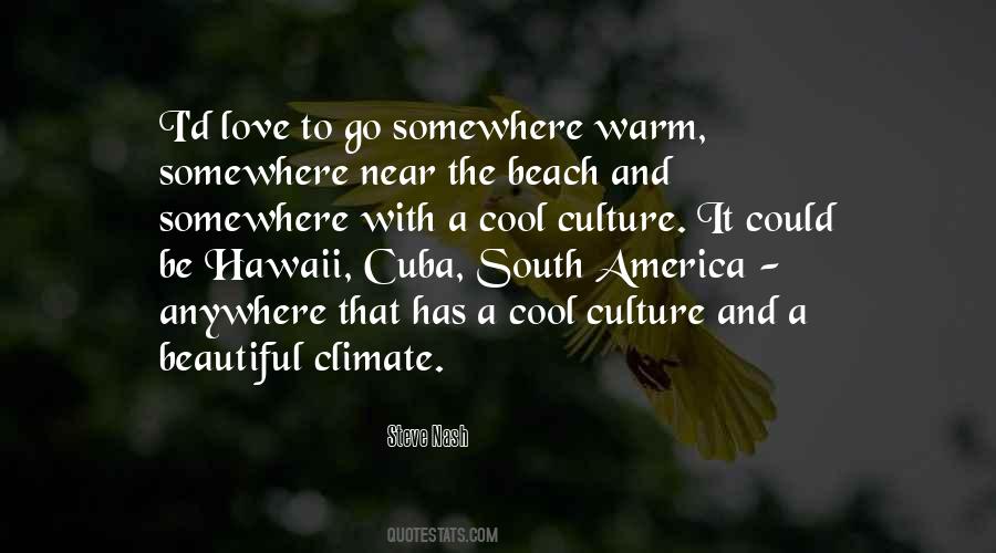 Love Beach Quotes #1052875