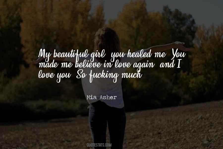 Love Beautiful Girl Quotes #205519