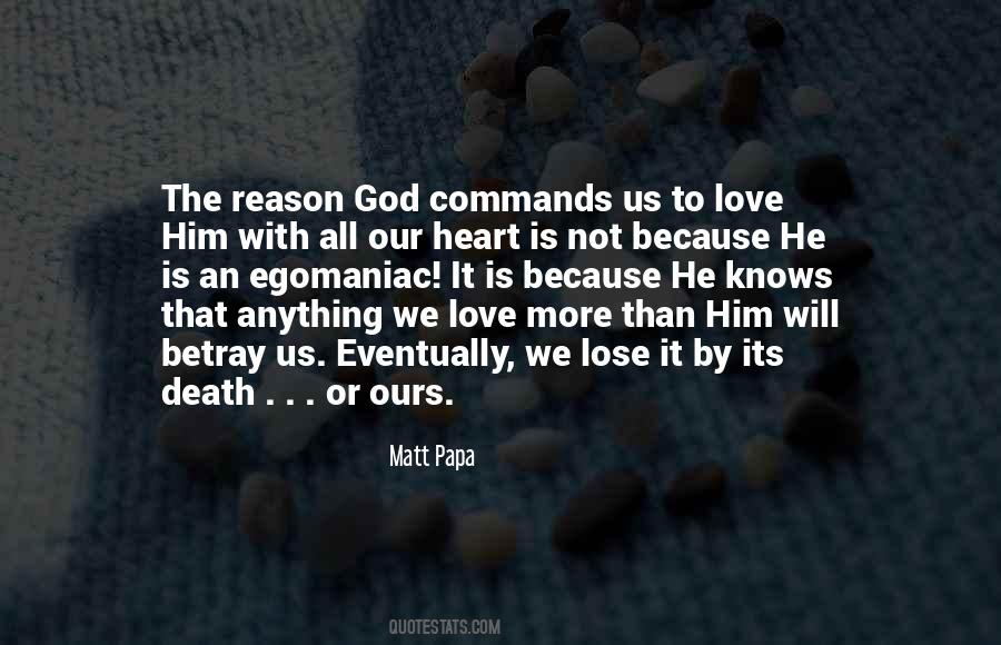 Love Because Quotes #2102 Love Because Quotes #2102