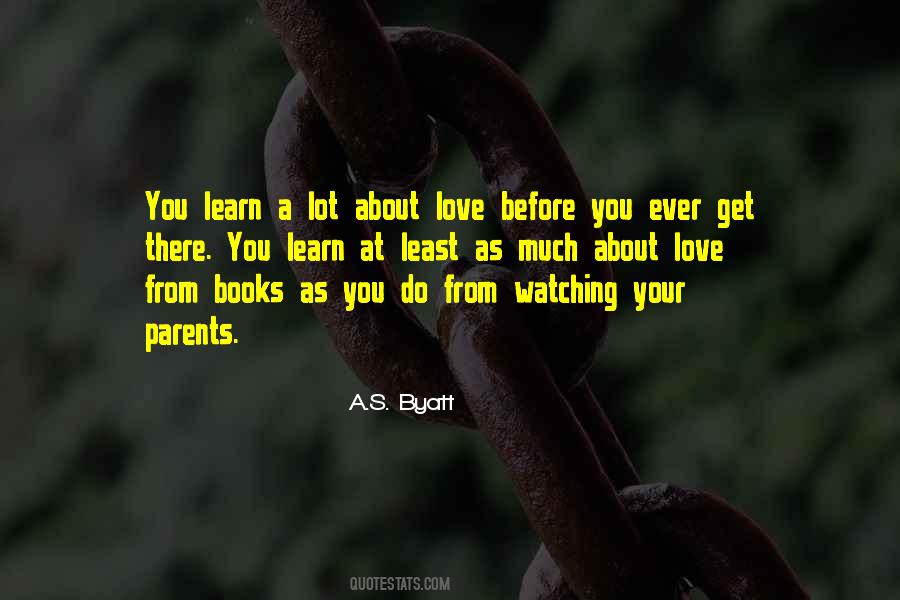 Love Before Quotes #1830857