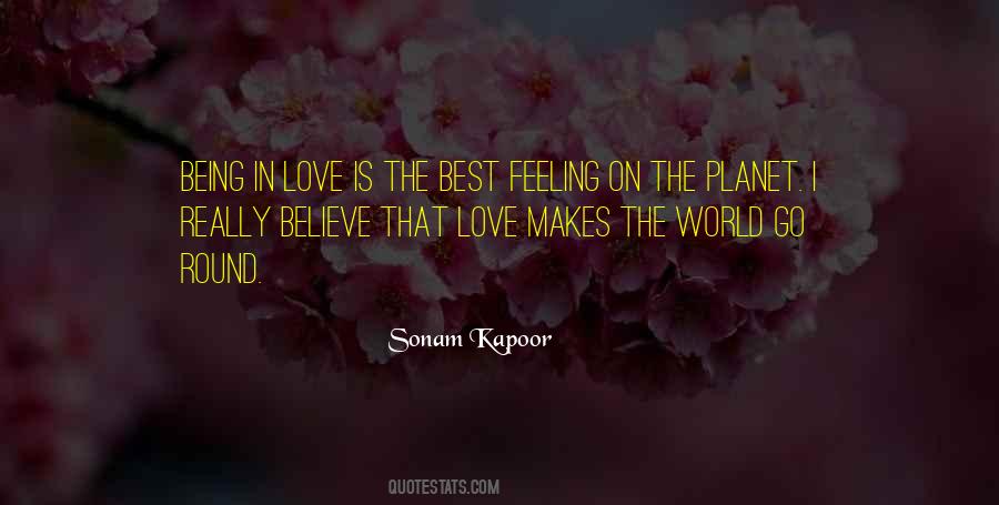 Love Best Feeling World Quotes #1775716