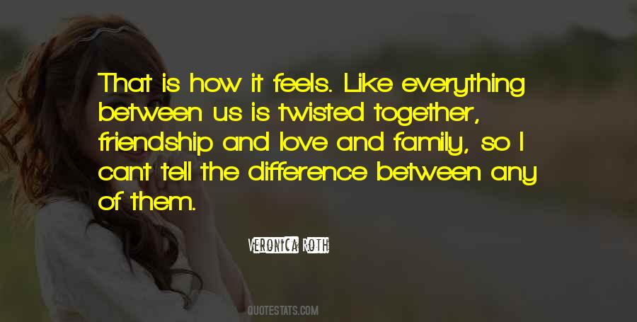 Love Between Us Quotes #601296