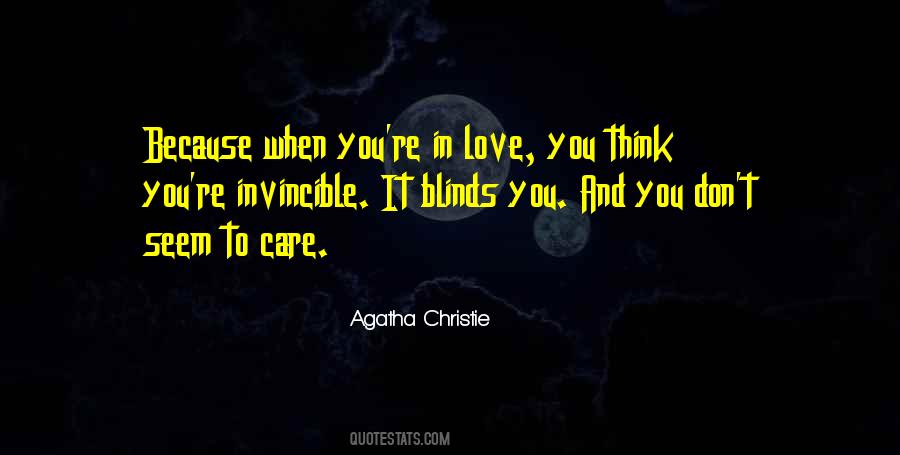 Love Blinds Quotes #1619210