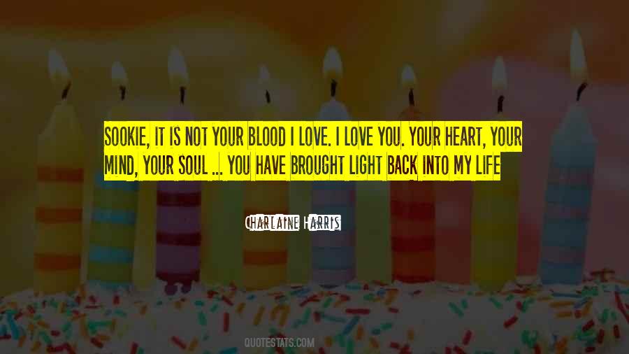 Love Blood Quotes #155056