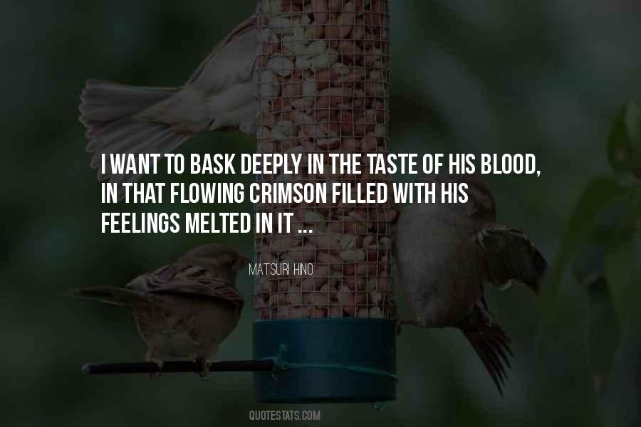 Love Blood Quotes #176665