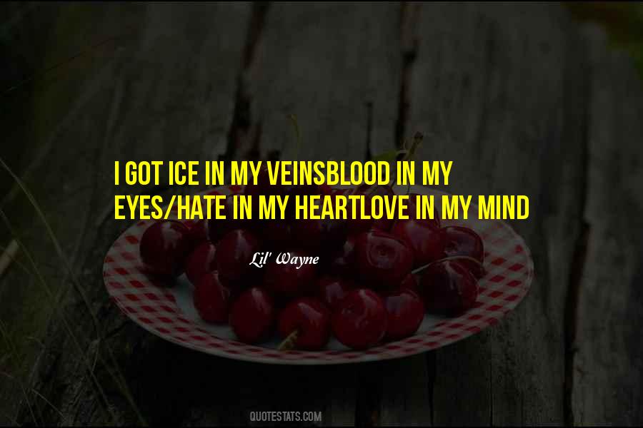 Love Blood Quotes #23848