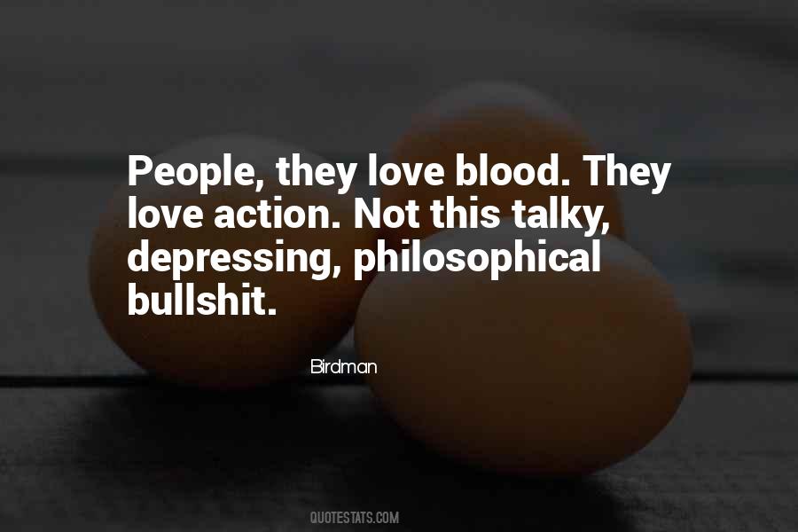 Love Blood Quotes #484129