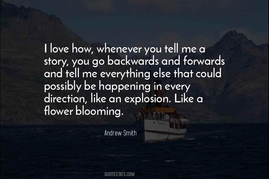 Love Blooming Quotes #1549280