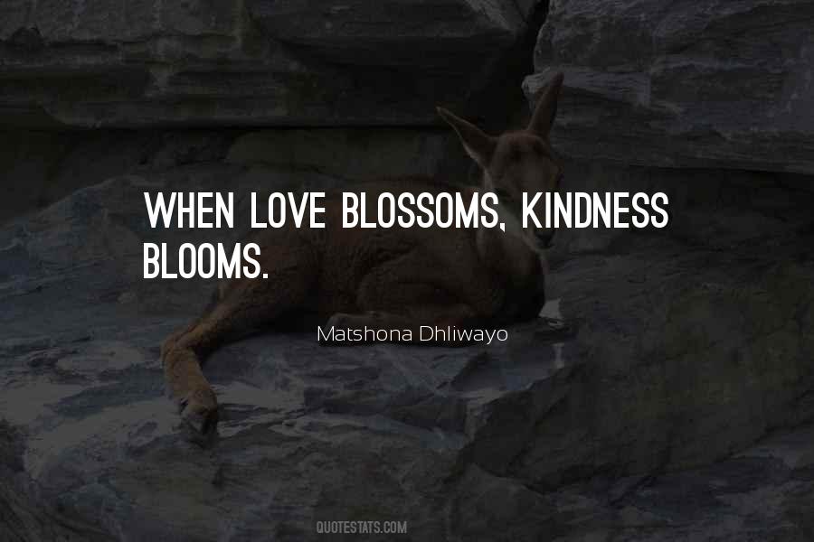 Love Blossoms Quotes #1277951