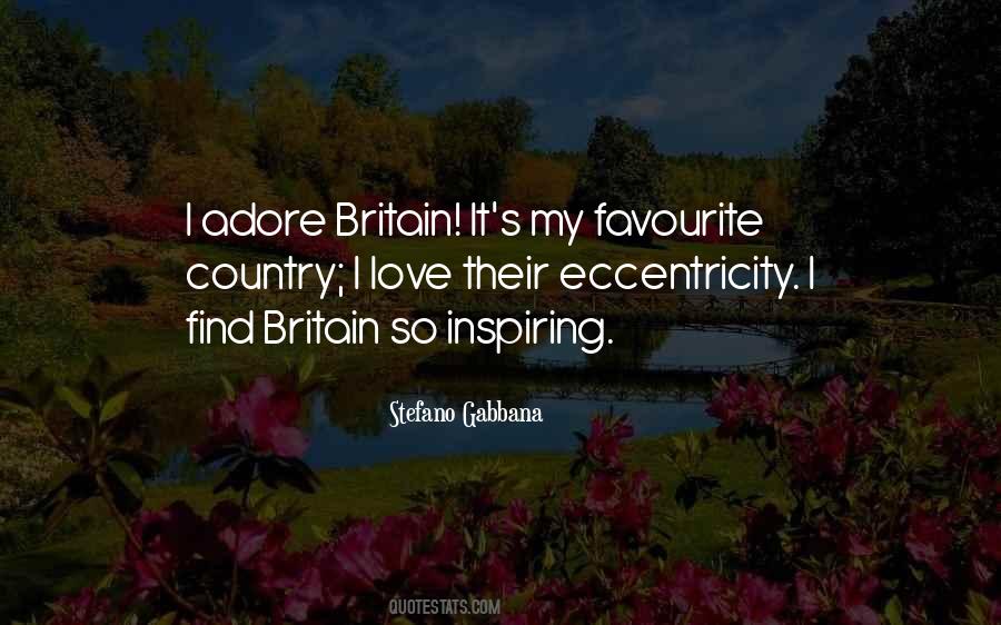 Love Britain Quotes #458326