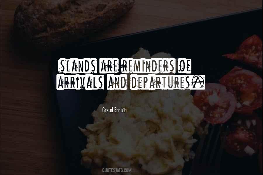 Quotes About Departures #1494884