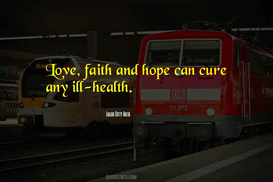 Love Can Cure Quotes #864060