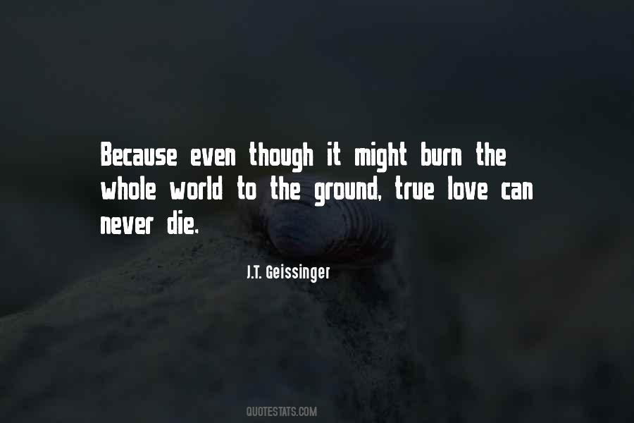 Love Can Never Die Quotes #1556204