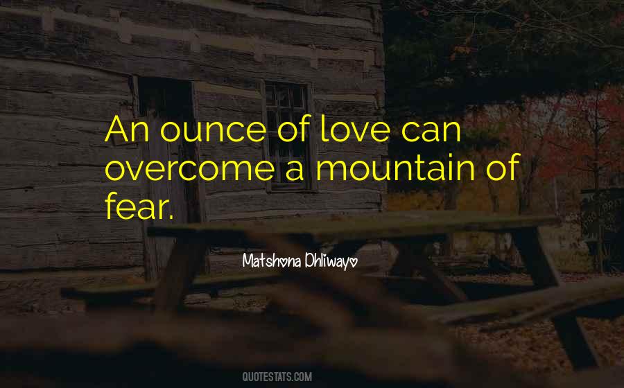 Love Can Overcome Quotes #1837343