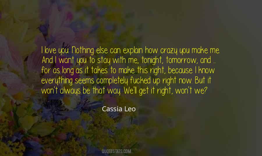 Love Can't Explain Quotes #1361021