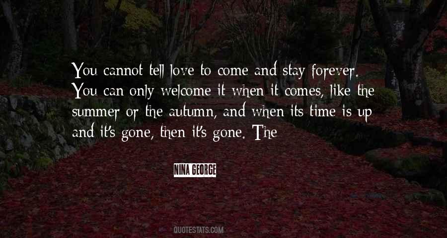 Love Can't Tell Time Quotes #185574