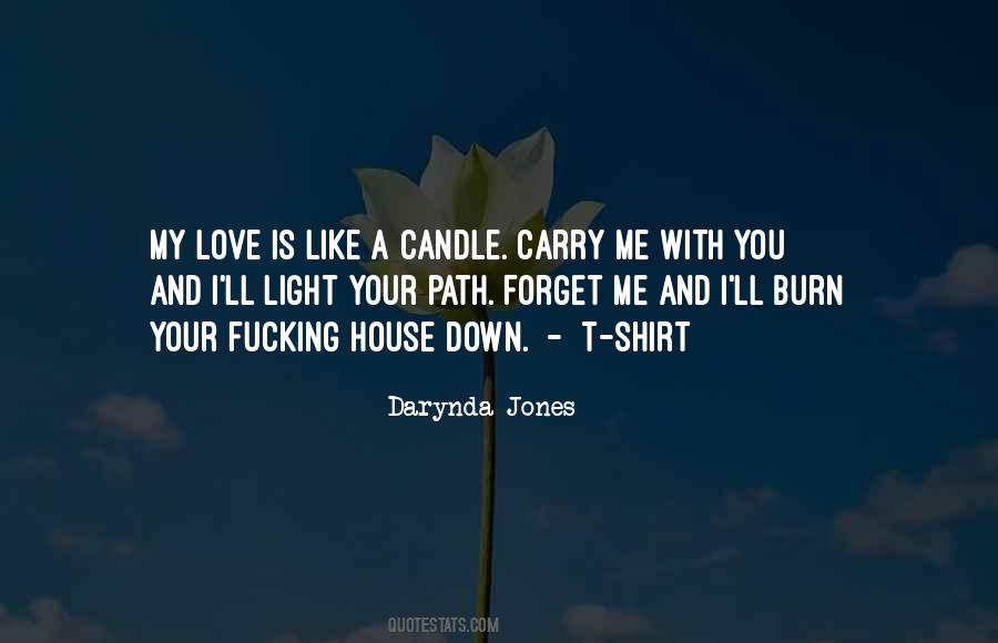 Love Candle Light Quotes #1251772