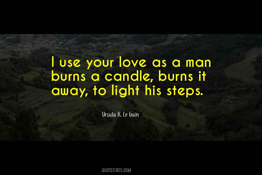 Love Candle Light Quotes #289987