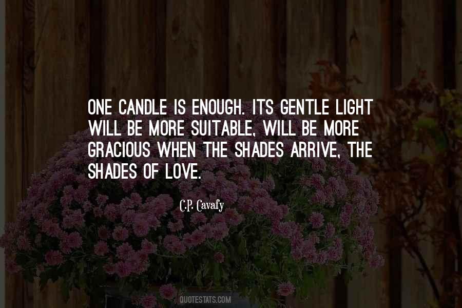 Love Candle Light Quotes #765166