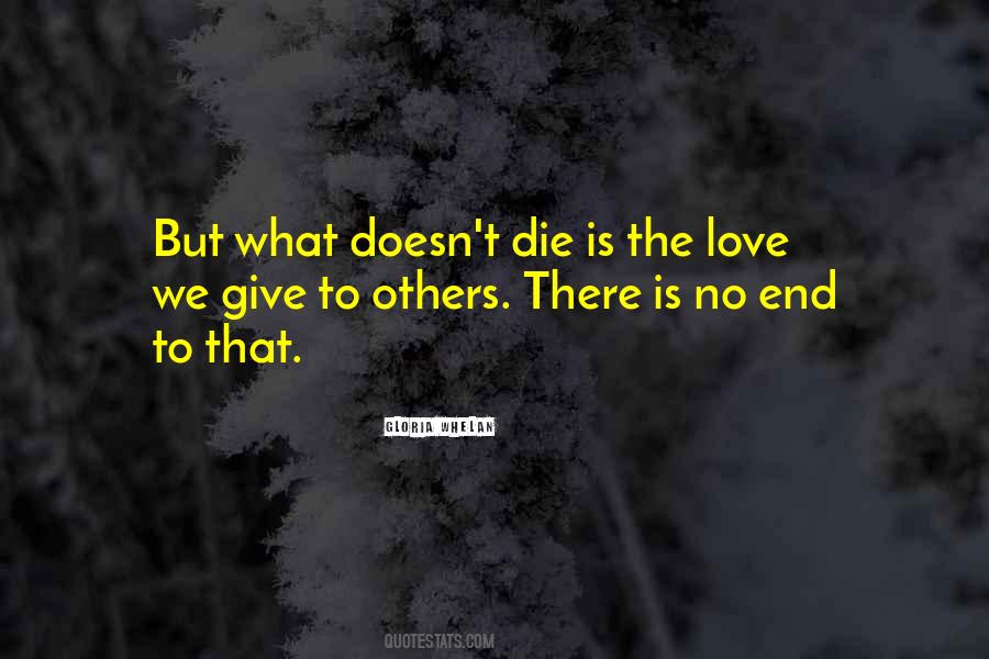 Love Cannot Die Quotes #56749