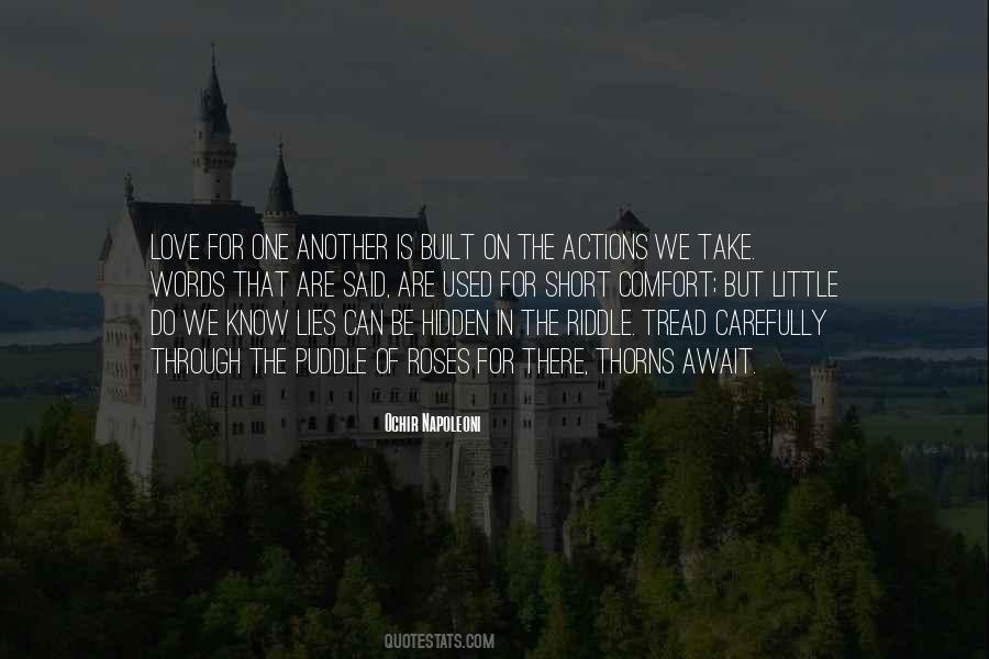 Love Carefully Quotes #1162233
