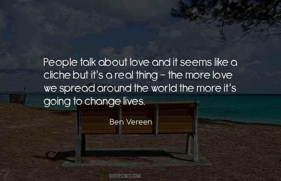 Love Cliche Quotes #949813