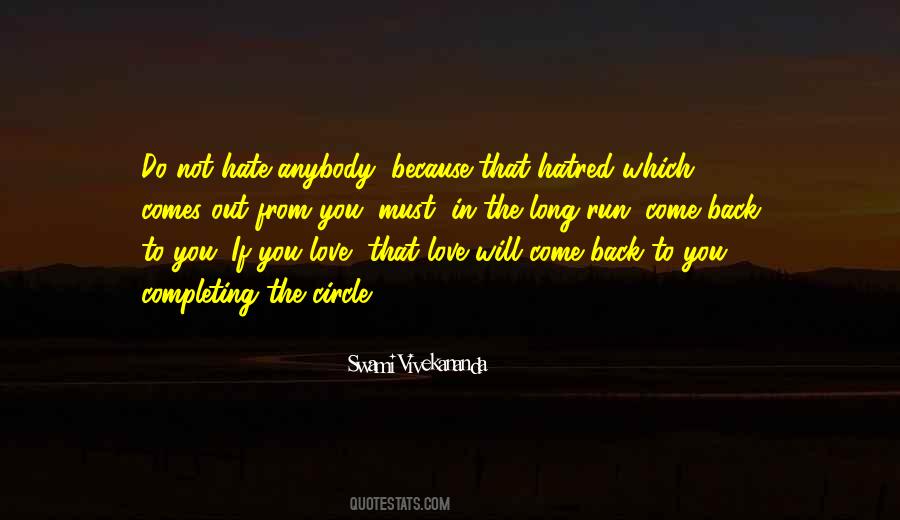 Love Come Back Quotes #234878 Love Come Back Quotes #234878