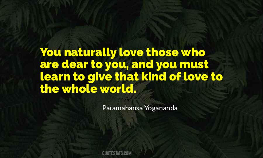 Love Comes Naturally Quotes #310139