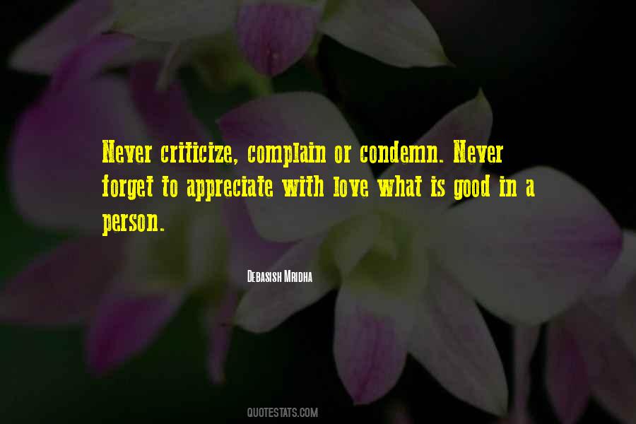 Love Complain Quotes #1700318